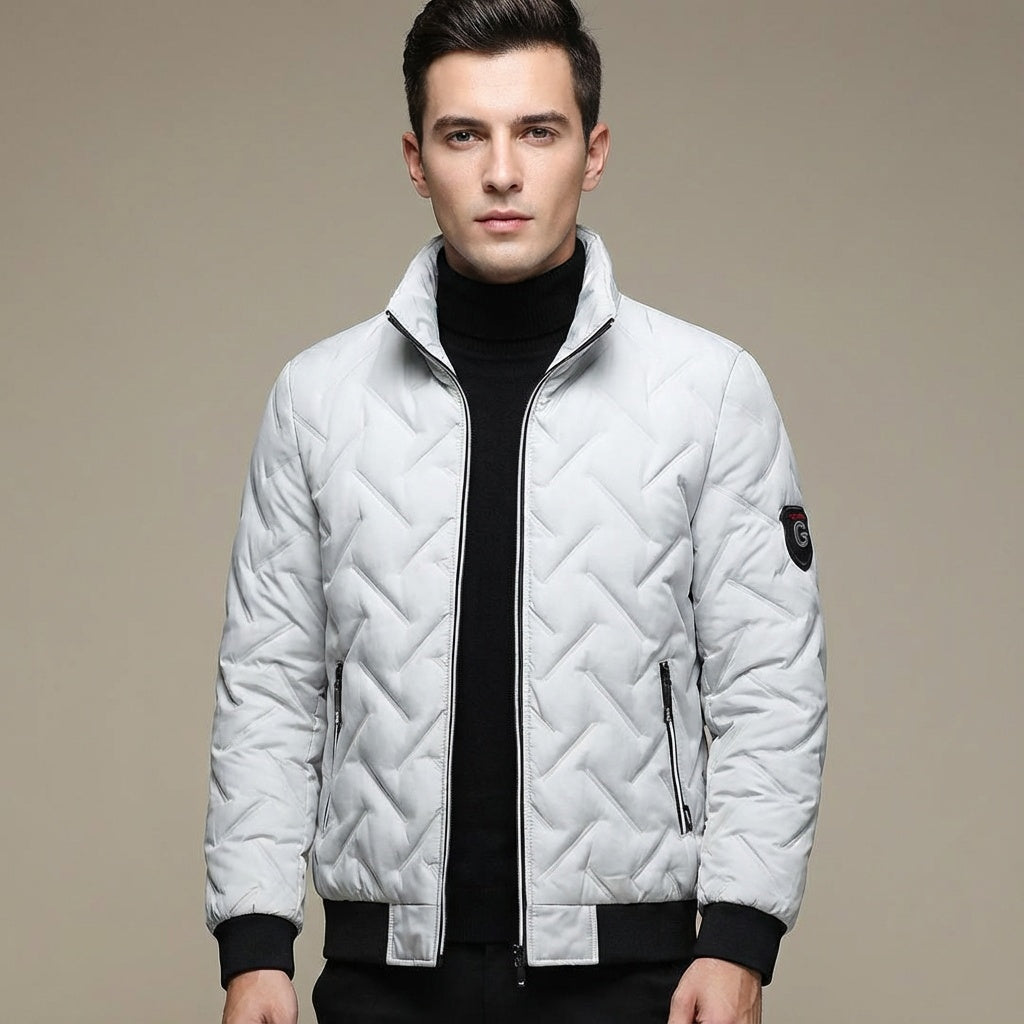 Vario Men's Jacket with Velvet Finish - Soft Touch Edition