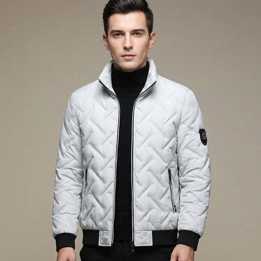 Vario Men's Jacket with Velvet Finish - Soft Touch Edition