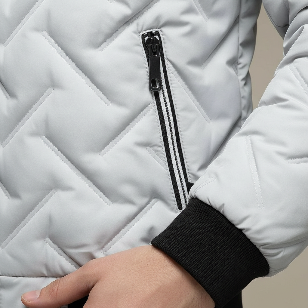 Vario Men's Jacket with Velvet Finish - Soft Touch Edition