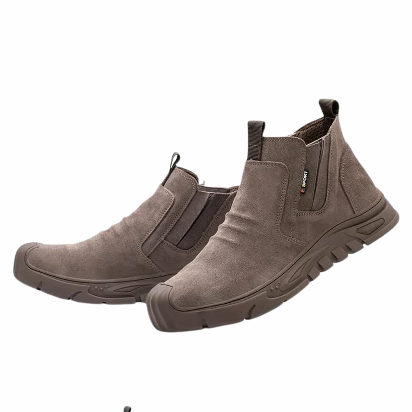 Men's Steel Toe Work Boots - Durable Safety Boots with Slip-Resistant Edition