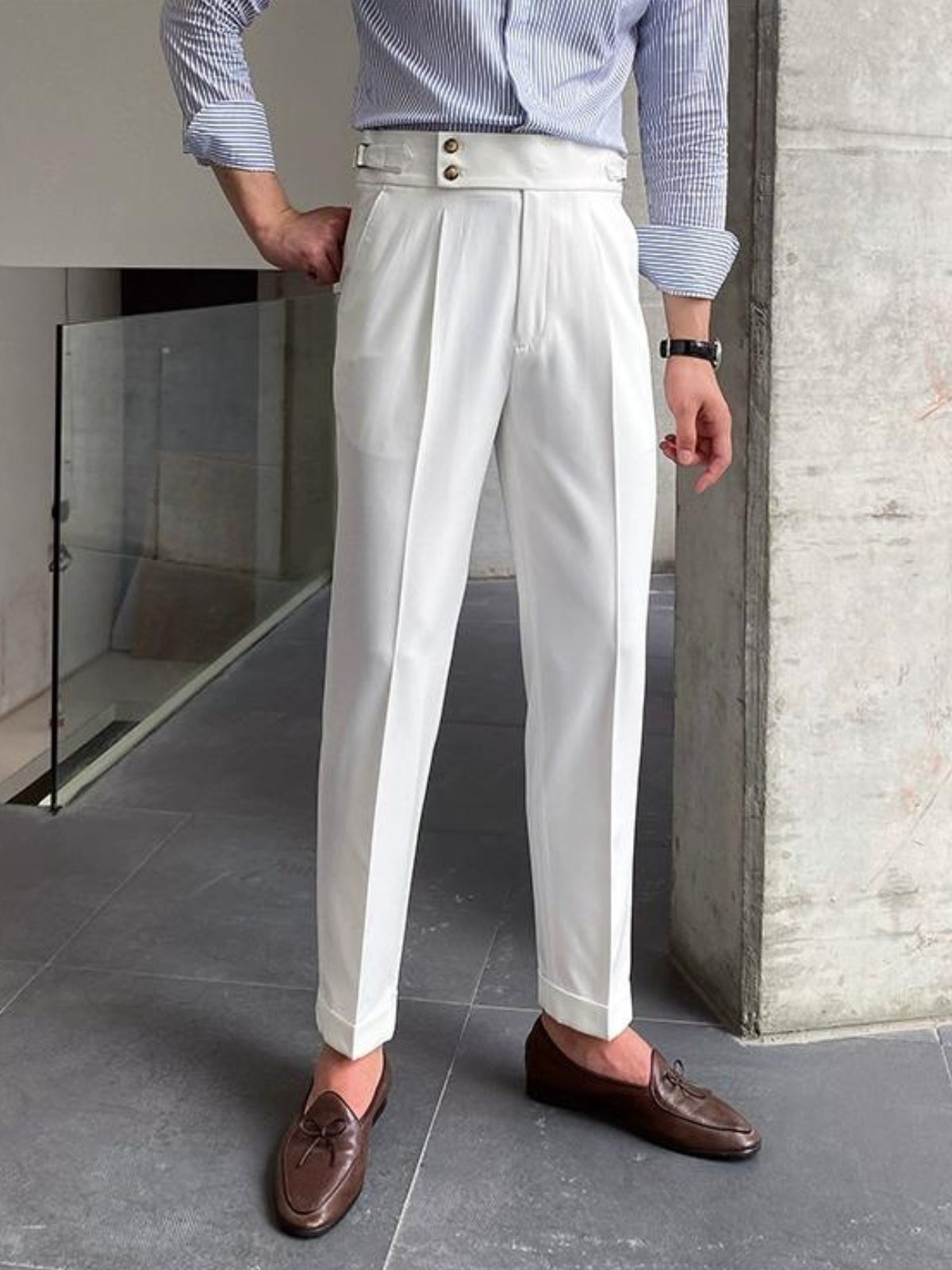 Old Money Men Gurkha Pants Timeless Tailoring & Refined Edition