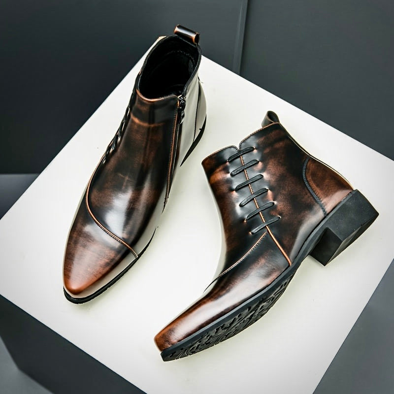 Samuel Thatcher Genuine Dress Boots - Classic Men's Formal Footwear