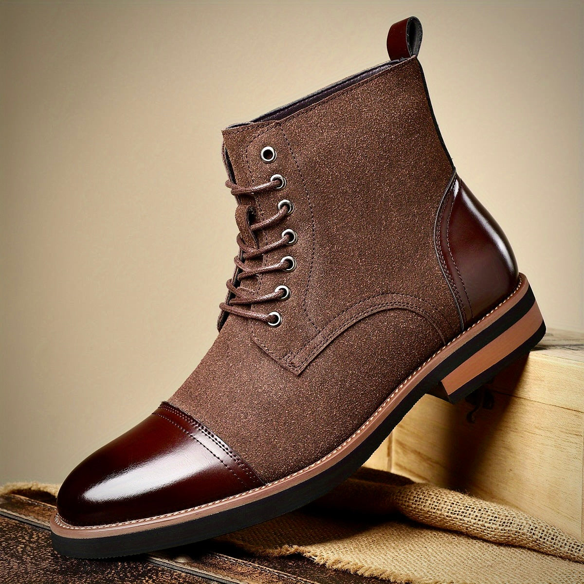 Oliver Ashford Oxford Genuine Boots - Classic Men's Dress Boots