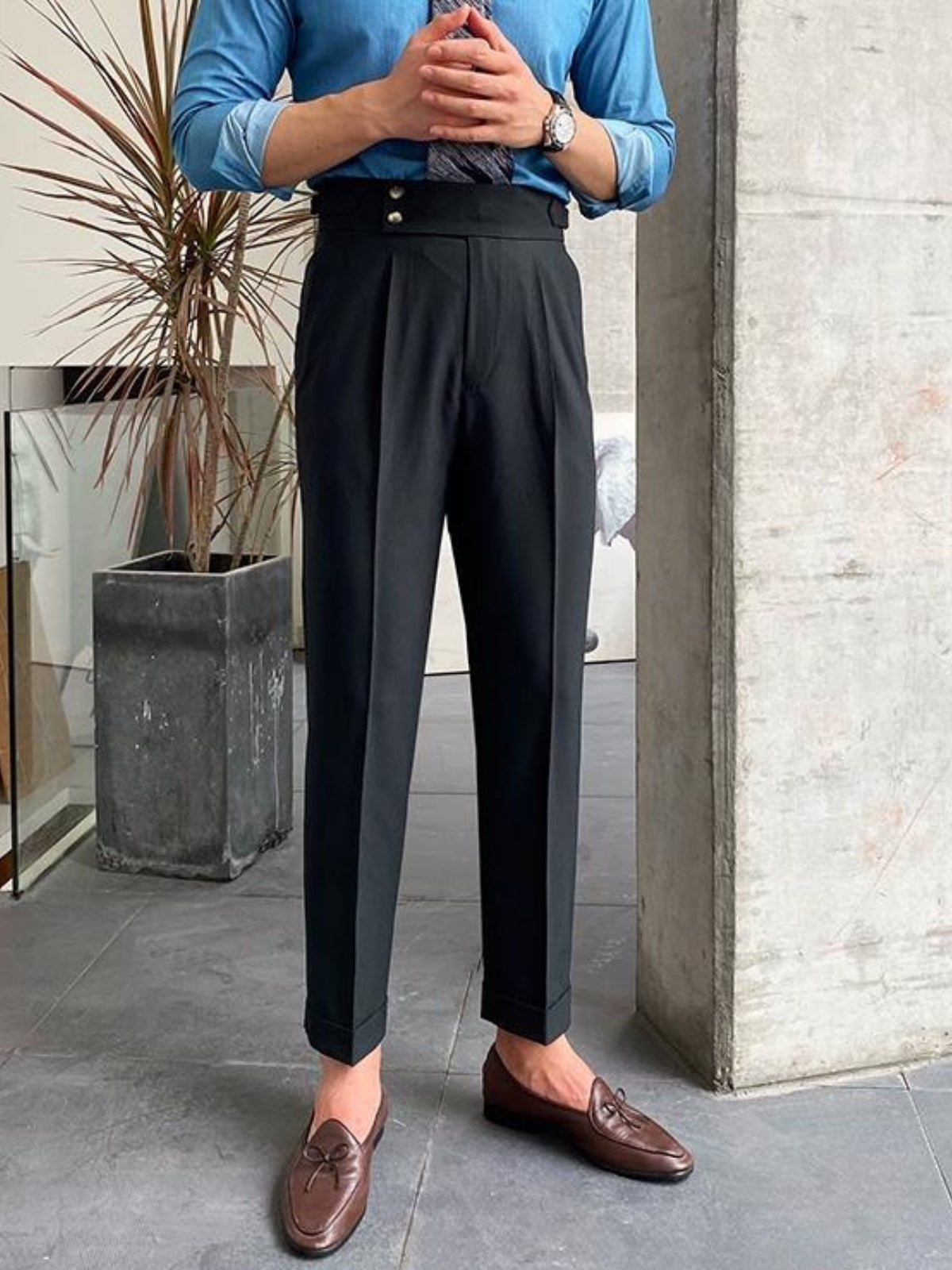 Old Money Men Gurkha Pants Timeless Tailoring & Refined Edition