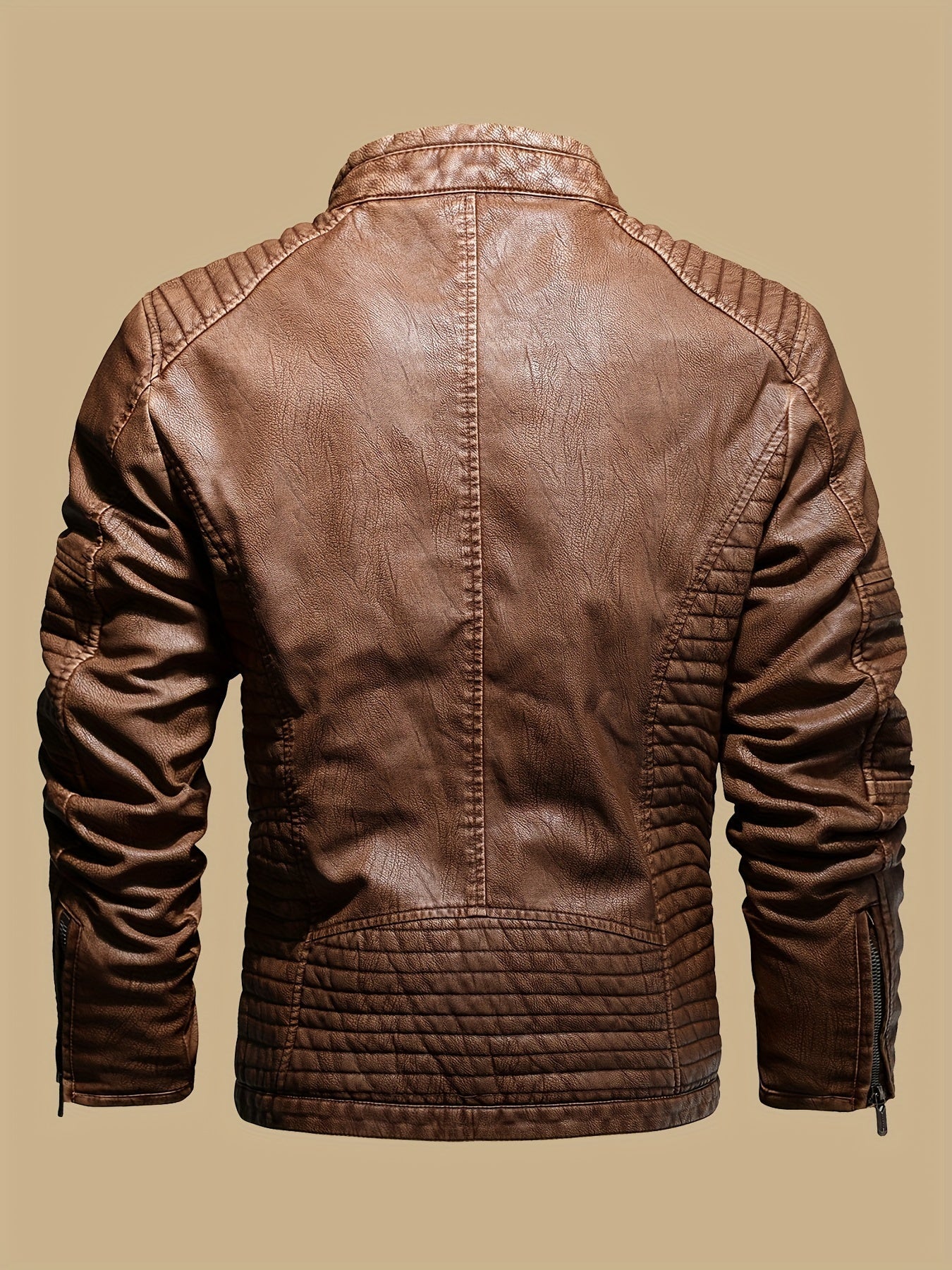 Men's Vintage Genuine Jacket - Classic Look, Modern Comfort