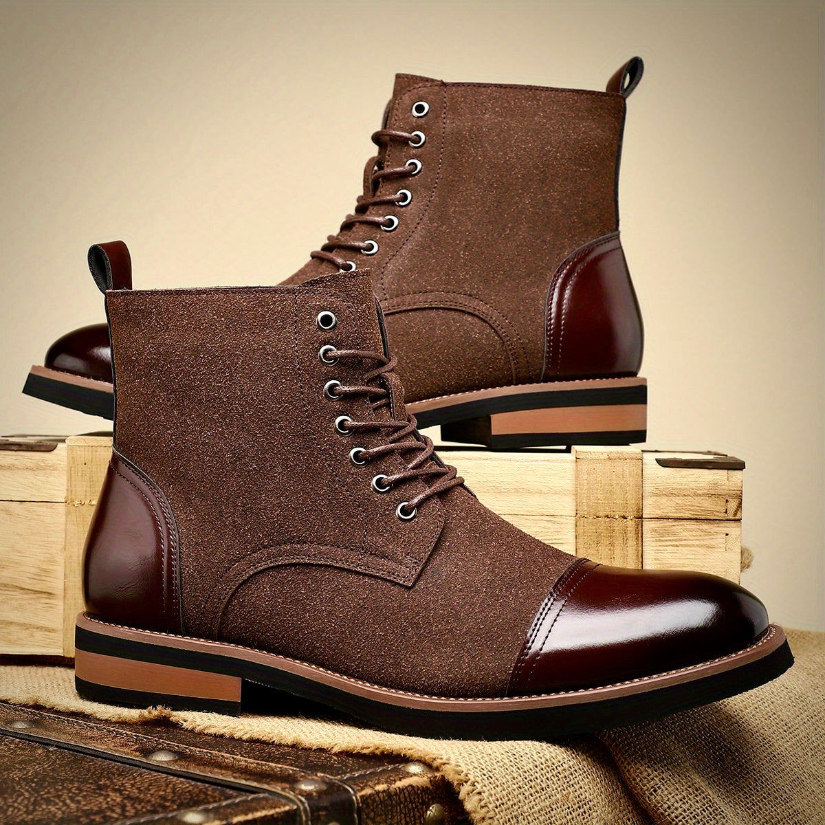 Oliver Ashford Oxford Genuine Boots - Classic Men's Dress Boots