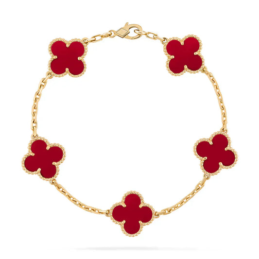 Abby - 18k Gold-Plated Clover Leaf Edition
