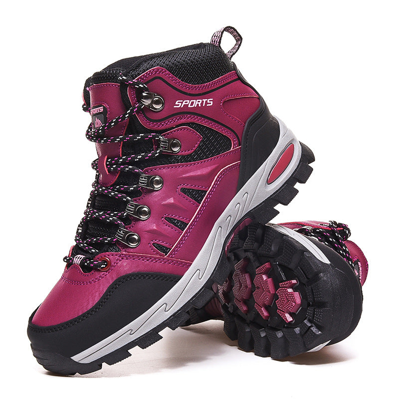 Men's Mid Height Waterproof Work Boots - Durable Safety Edition