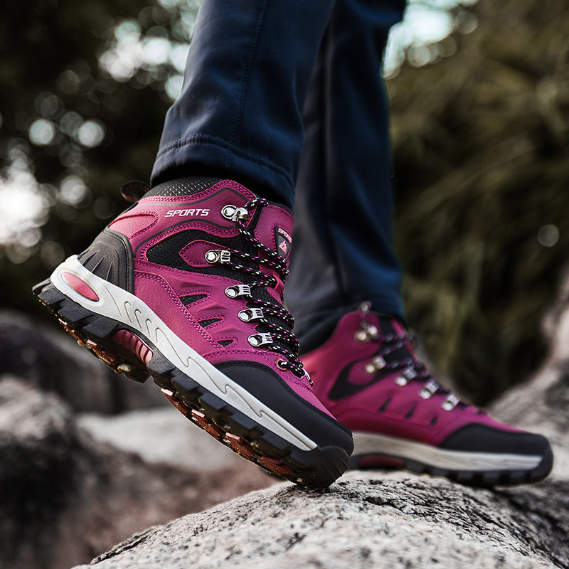 Men's Mid Height Waterproof Work Boots - Durable Safety Edition