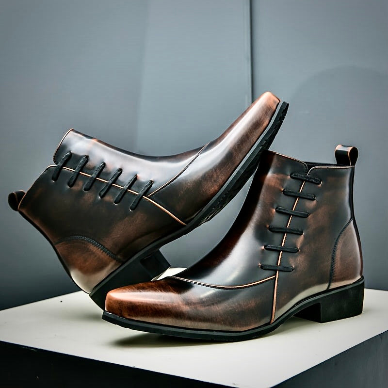 Samuel Thatcher Genuine Dress Boots - Classic Men's Formal Footwear