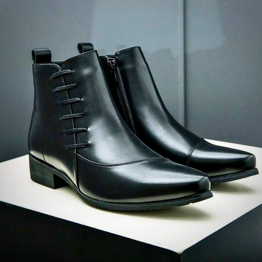 Samuel Thatcher Genuine Dress Boots - Classic Men's Formal Footwear