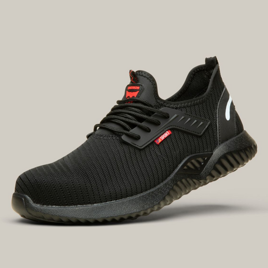 Men's Lightweight Safety Shoes - Durable Work Footwear with Edition Toe