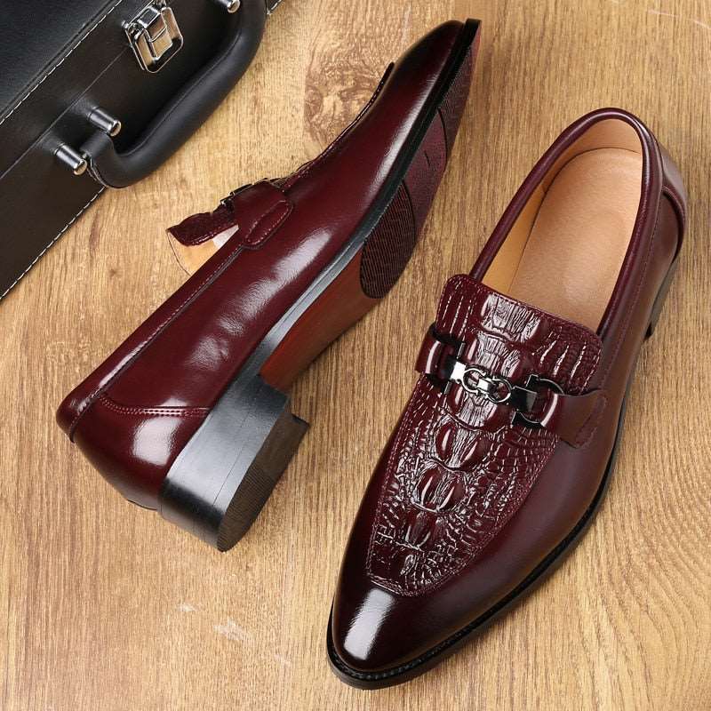 Benjy Men's Brogue Shoes - Heritage Wingtip Dress Shoe | Smart Casual & Formal Wear
