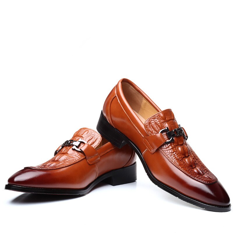 Benjy Men's Brogue Shoes - Heritage Wingtip Dress Shoe | Smart Casual & Formal Wear