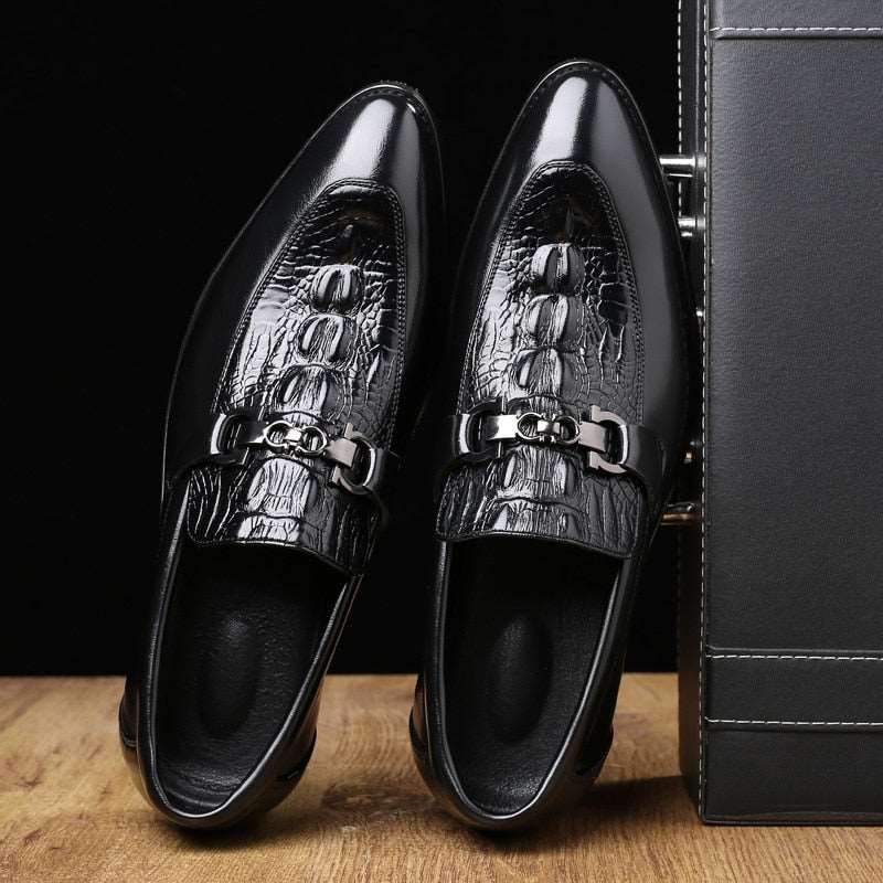 Benjy Men's Brogue Shoes - Heritage Wingtip Dress Shoe | Smart Casual & Formal Wear