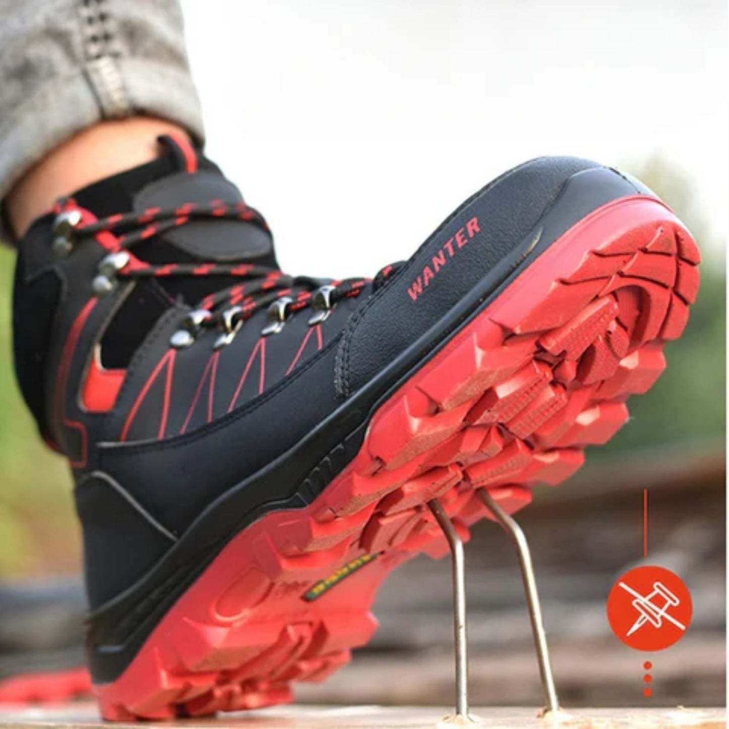 Tucson Waterproof Safety Boots - Men's Steel Toe Work Boots with Slip-Resistant Edition