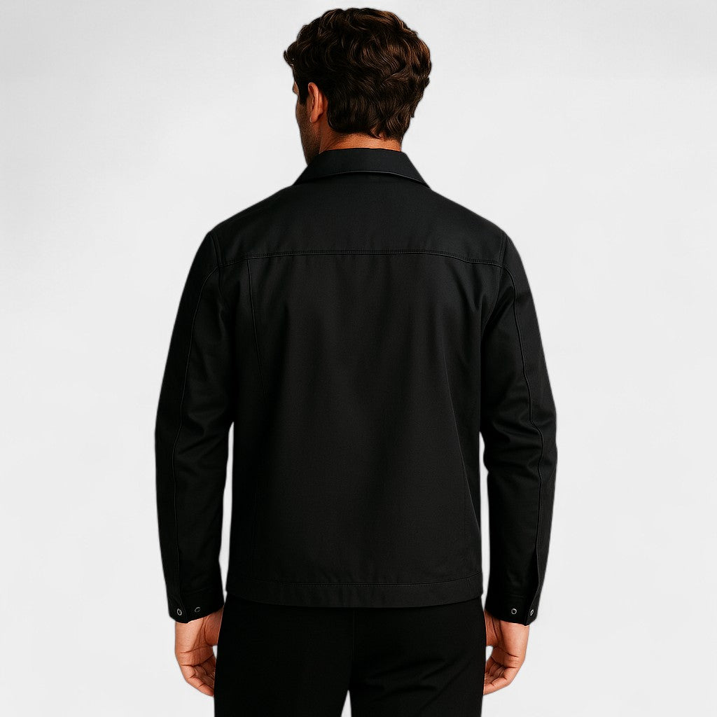 Riche Men's Nylon Jacket - Lightweight Minimalist Edition