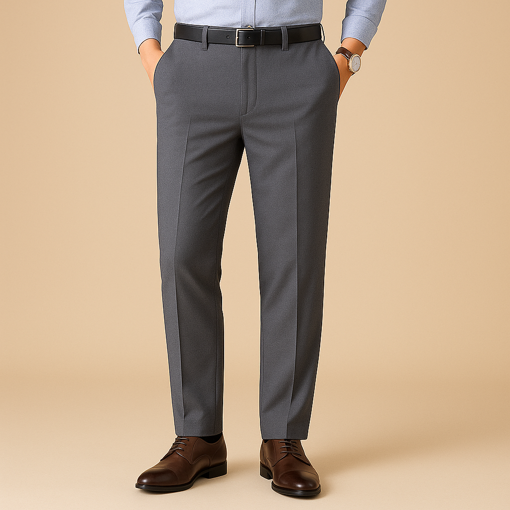 Stretchy Fit Pleated Suit Men Chino Edition