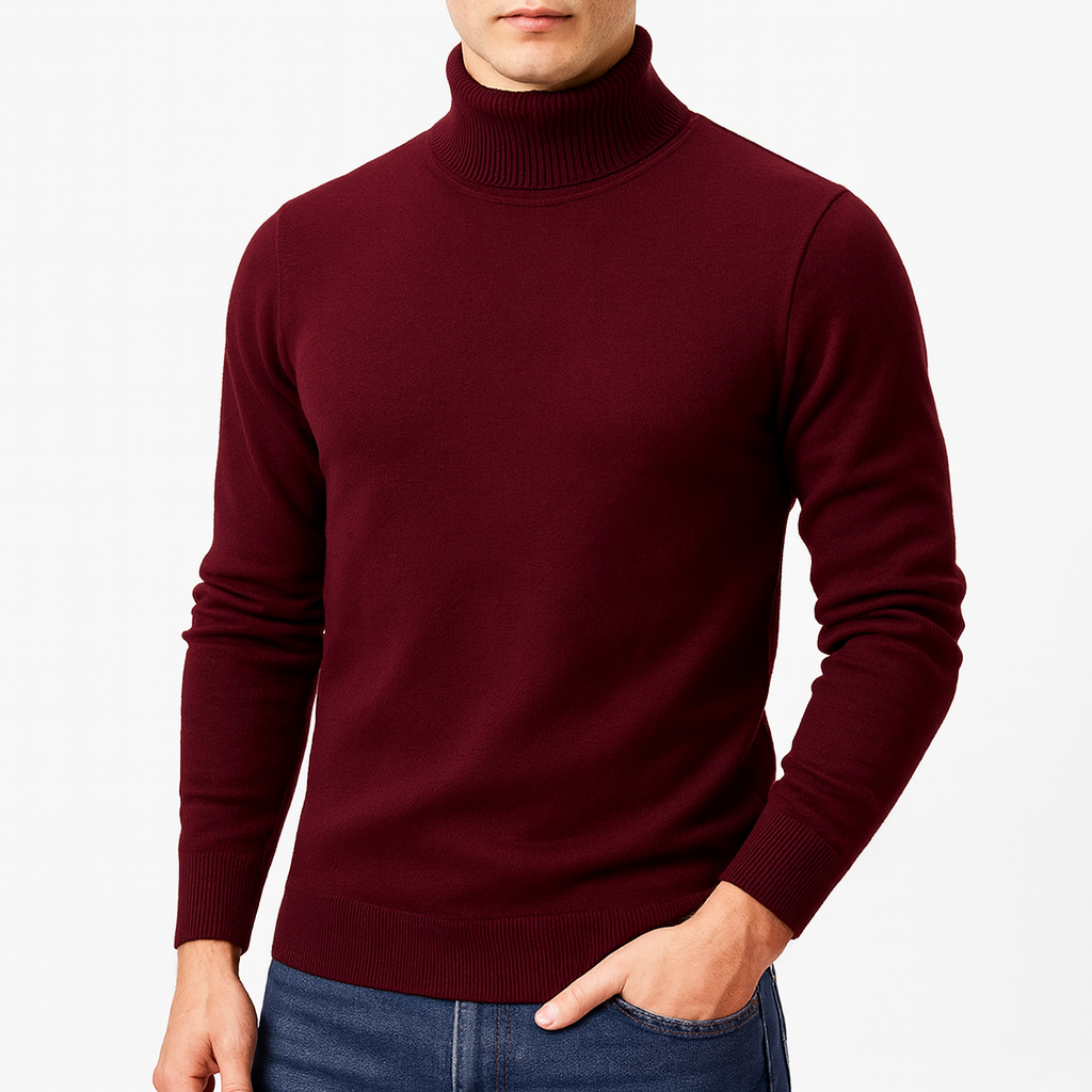 Exclusive Turtleneck Sweater for Men - Elegant, Soft & Edition
