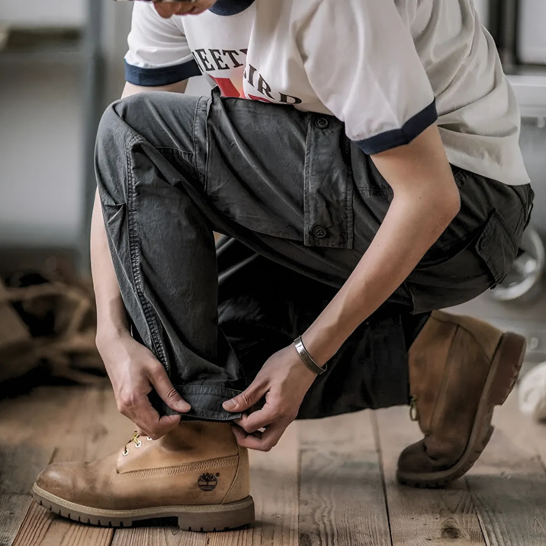 Airflow Cargo Pants for Men - Lightweight Comfort & Functional Edition