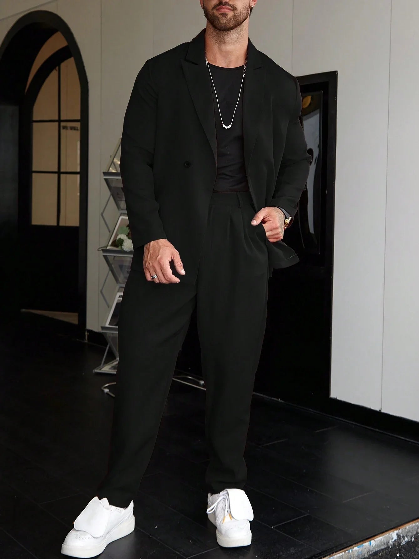Nivaro | Men's Two-Piece Blazer and Edition Set