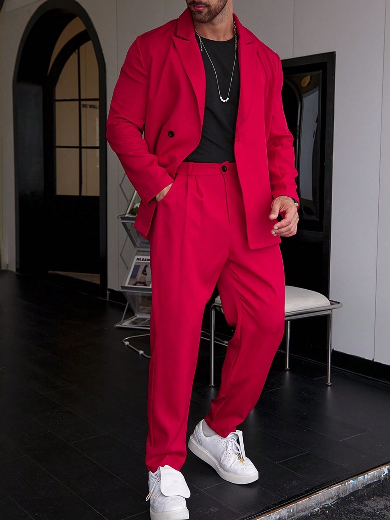 Nivaro | Men's Two-Piece Blazer and Edition Set