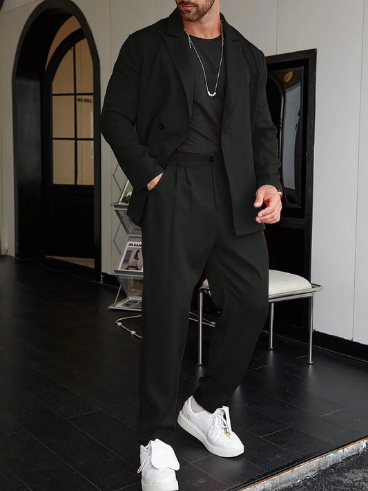 Nivaro | Men's Two-Piece Blazer and Edition Set