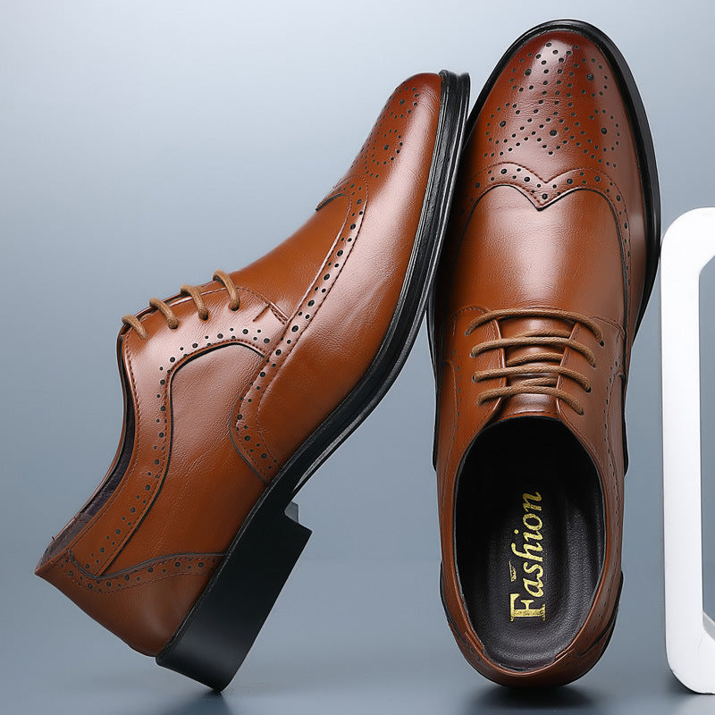 Lucas | Elegant Men Lightweight Genuine Dress Shoes