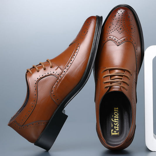 Lucas | Elegant Men Lightweight Genuine Dress Shoes