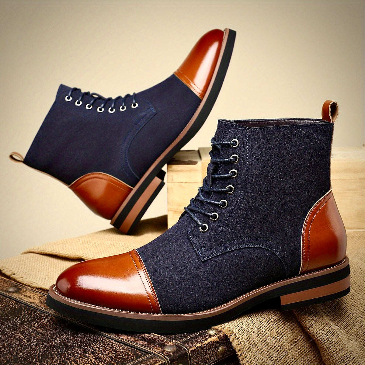 Oliver Ashford Oxford Genuine Boots - Classic Men's Dress Boots