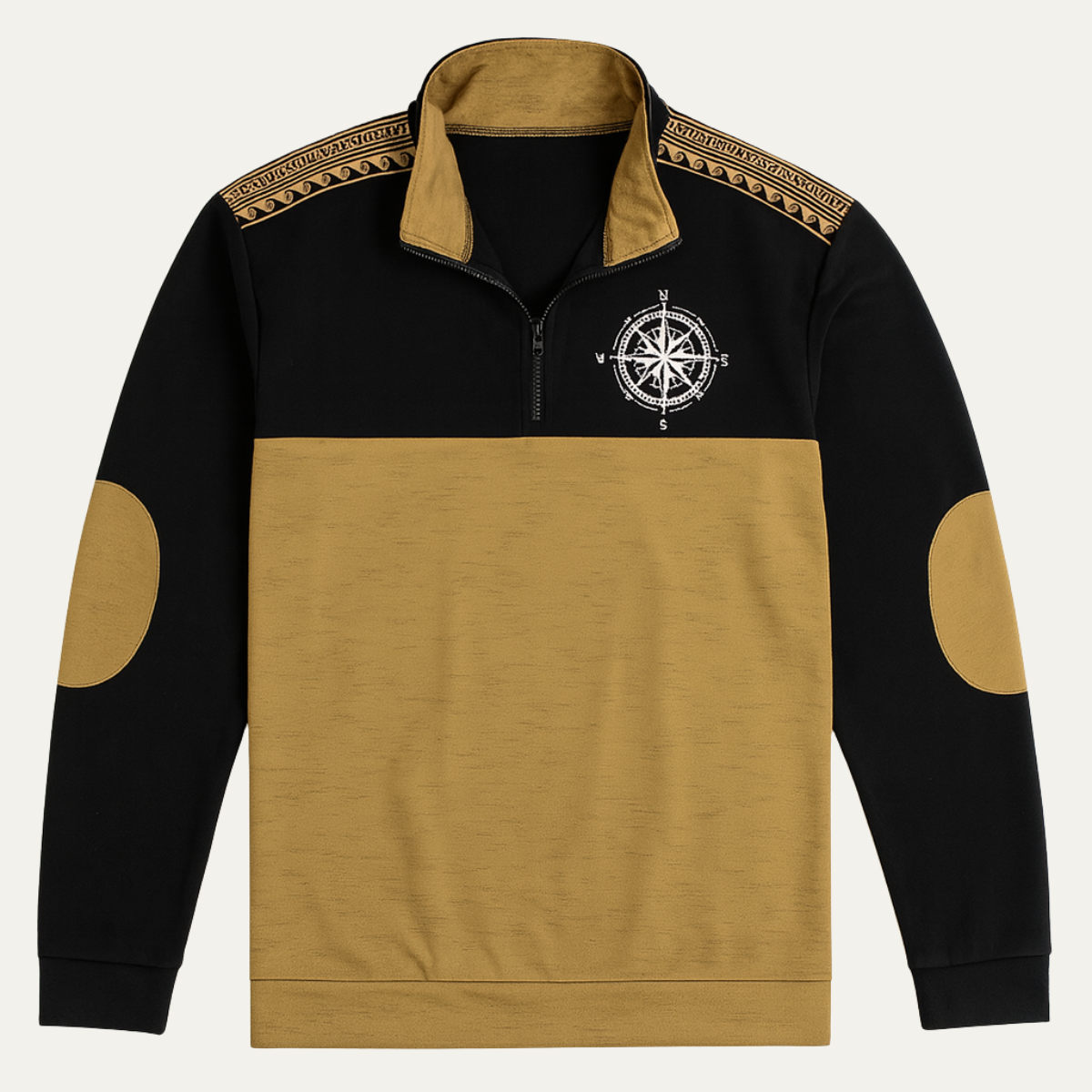 The Savelletri Men's Everyday Lightweight Half Zip Tactical Sweater