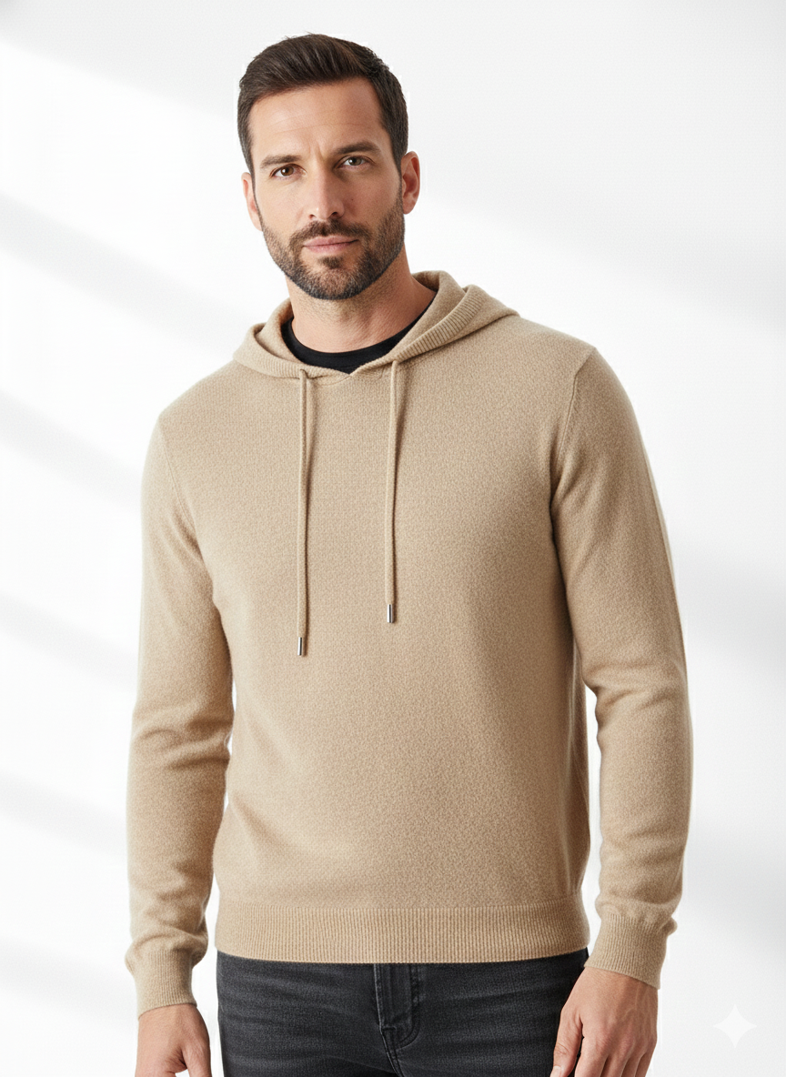 Navaro Men Merino Merino Warm Hoodie
