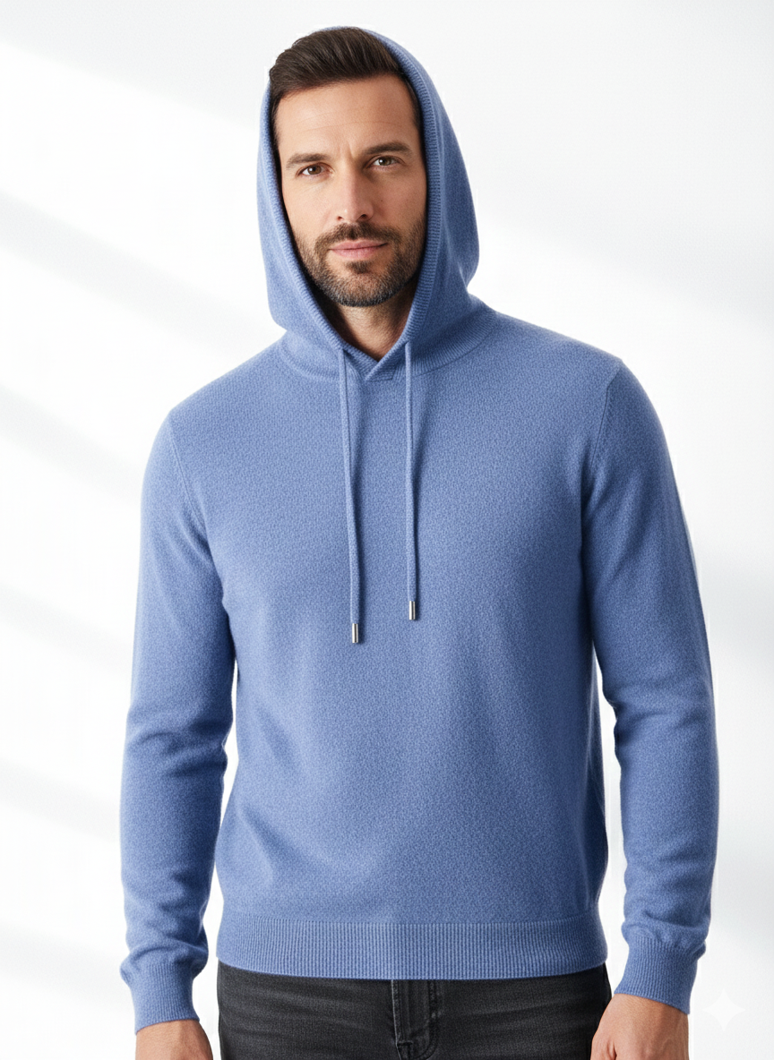 Navaro Men Merino Merino Warm Hoodie