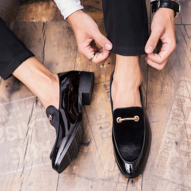 Lusso - Italian Genuine Loafers Dress Shoes for Men