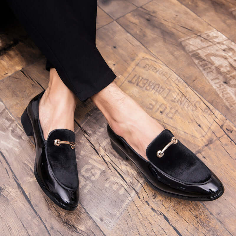 Lusso - Italian Genuine Loafers Dress Shoes for Men