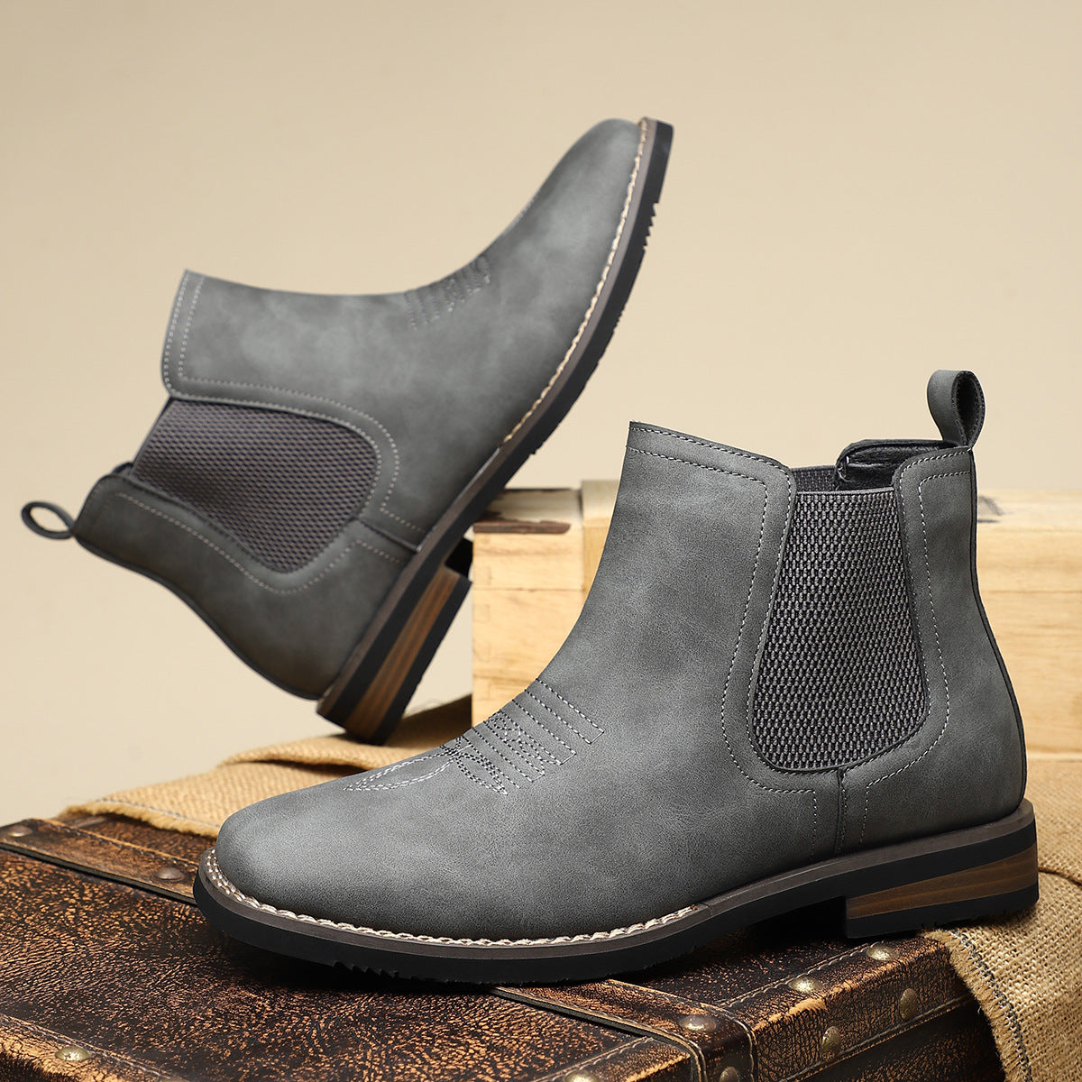 Henrik Men's Heritage Lace-Up Ankle Boots - All Day Wear