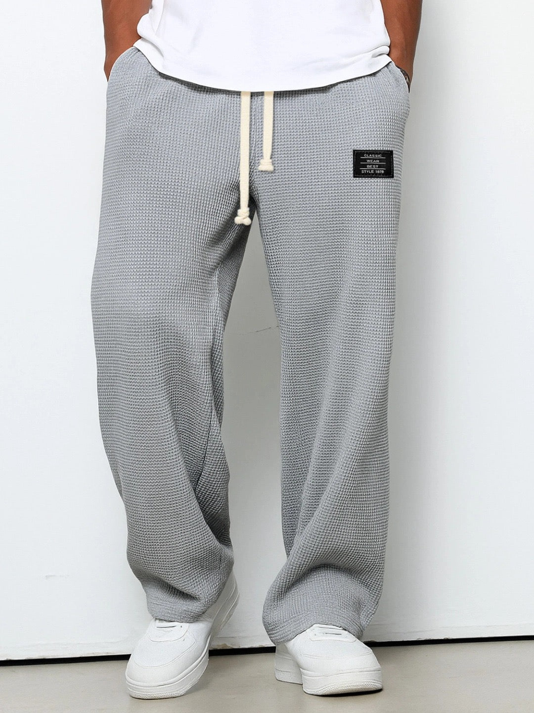 Samuel Men's Wide-Leg Pants with Adjustable Edition