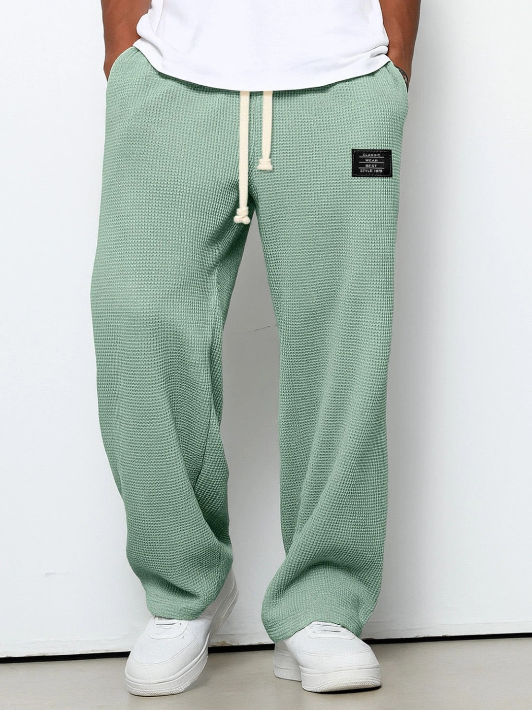 Samuel Men's Wide-Leg Pants with Adjustable Edition