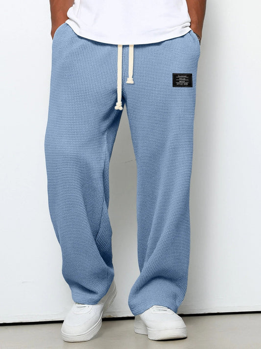 Samuel Men's Wide-Leg Pants with Adjustable Edition