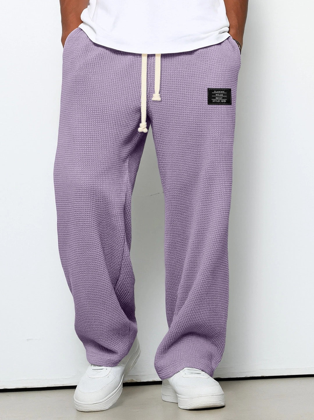 Samuel Men's Wide-Leg Pants with Adjustable Edition