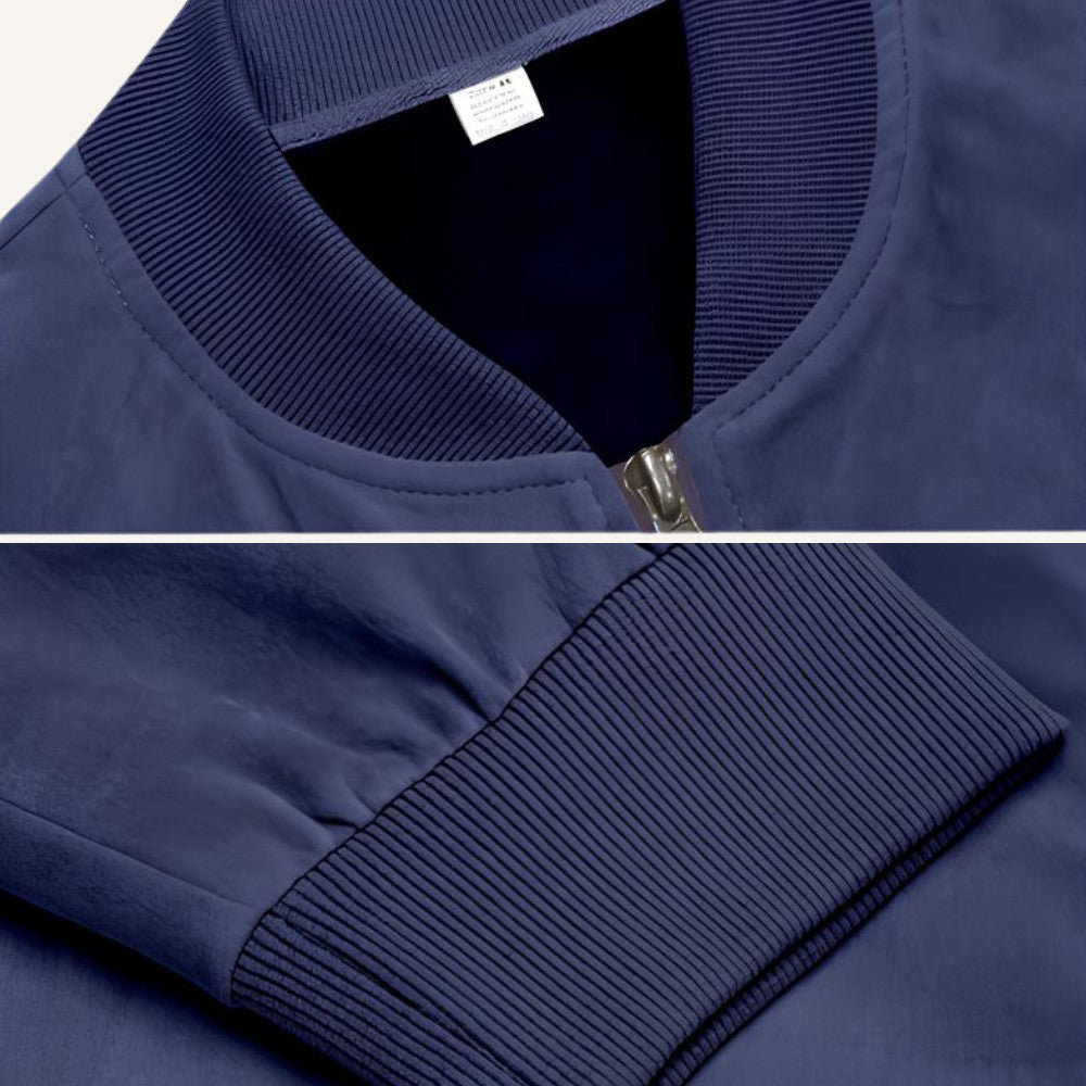 Renoir Men's Suede Jacket - Old Money Style & Timeless Edition