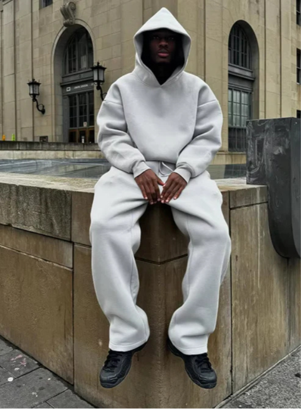 Men's Streat Tracksuit - Two-Piece Jogging Set with Zip Jacket and Edition