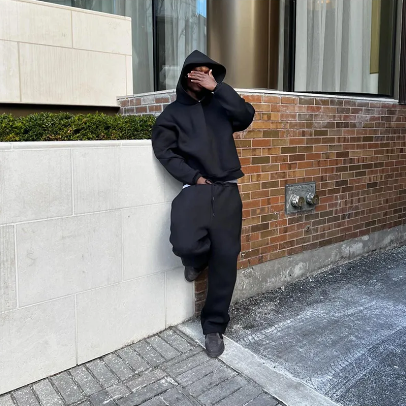 Men's Streat Tracksuit - Two-Piece Jogging Set with Zip Jacket and Edition