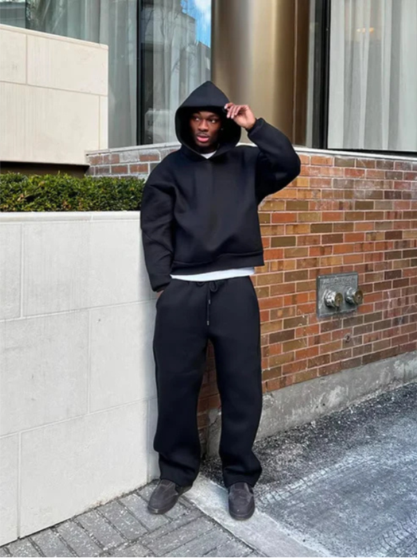 Men's Streat Tracksuit - Two-Piece Jogging Set with Zip Jacket and Edition