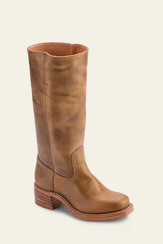 Women Knee-High Boots with Tailored Fit and Structured Sole