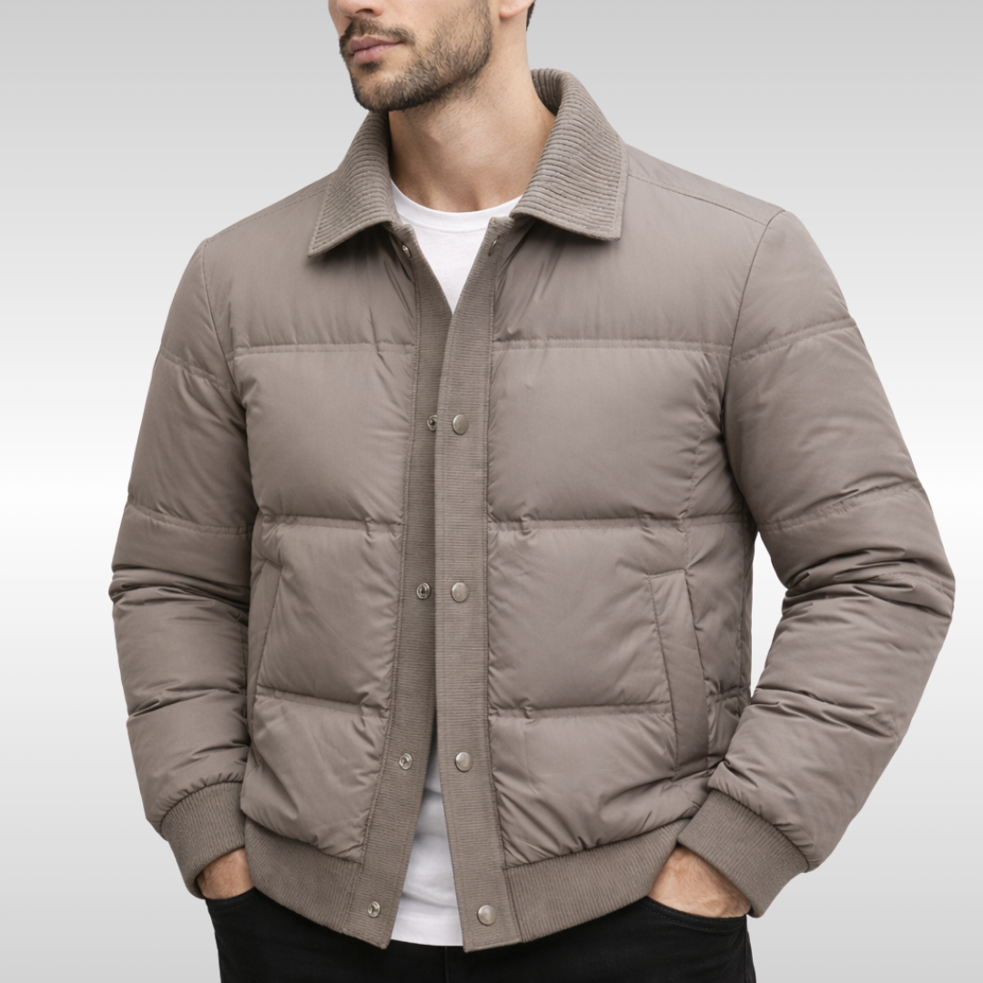 Louis Men's Puffer Jacket - Insulated Warm Winter Edition