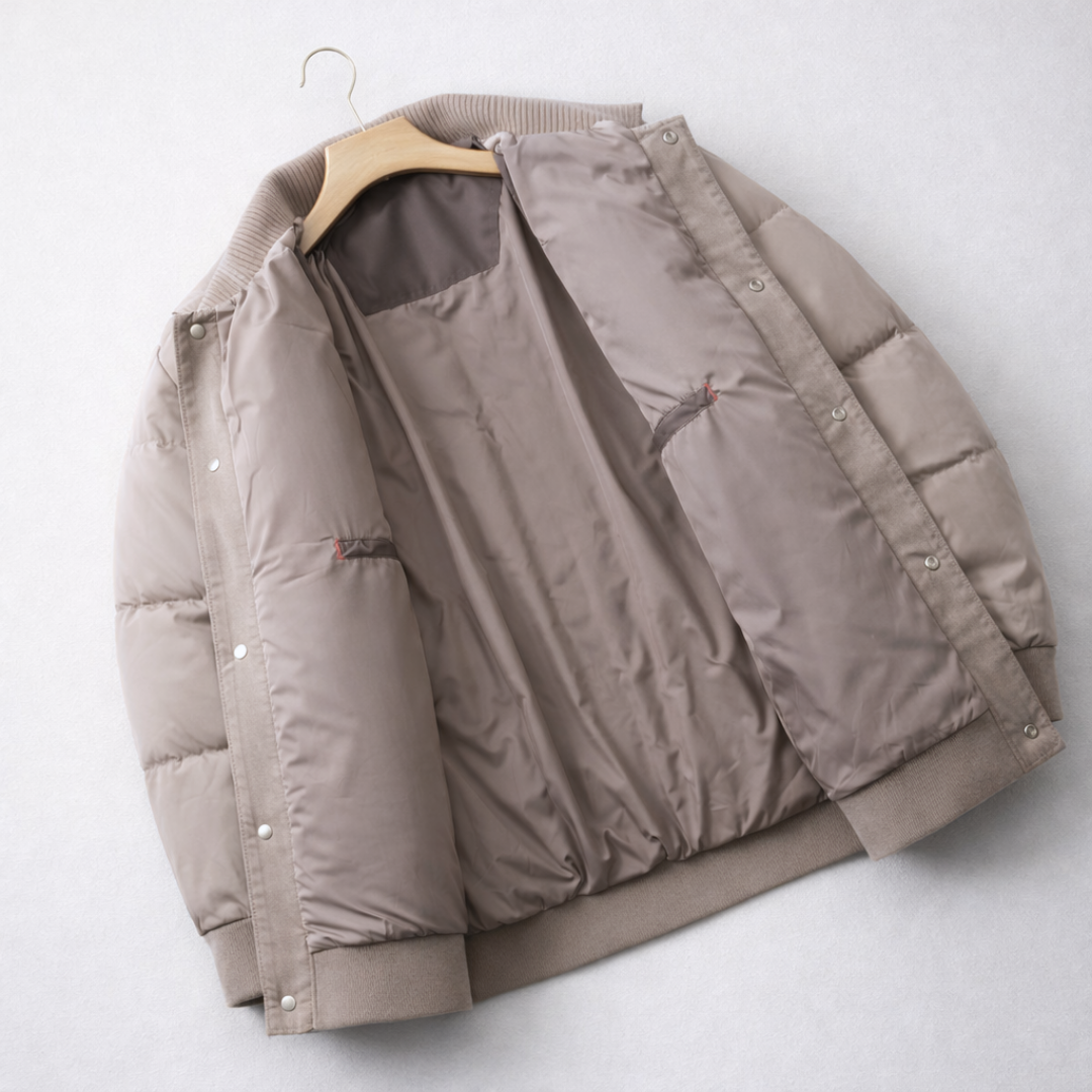 Louis Men's Puffer Jacket - Insulated Warm Winter Edition
