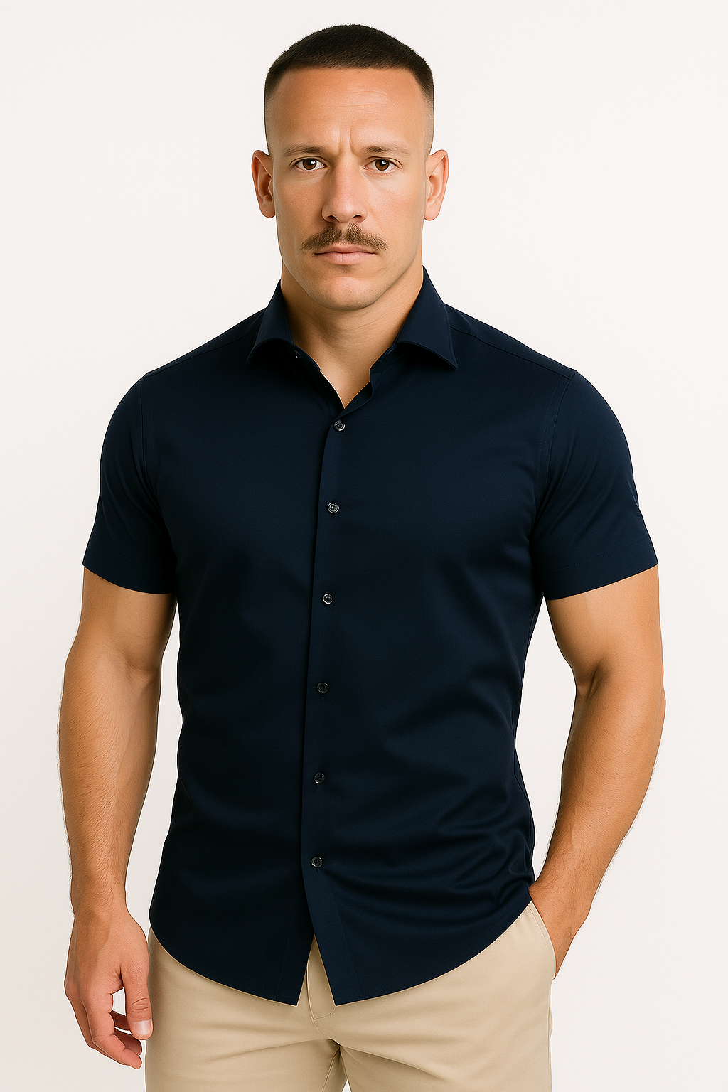 Solorfit | Men Athletic Flex Fit Shirt