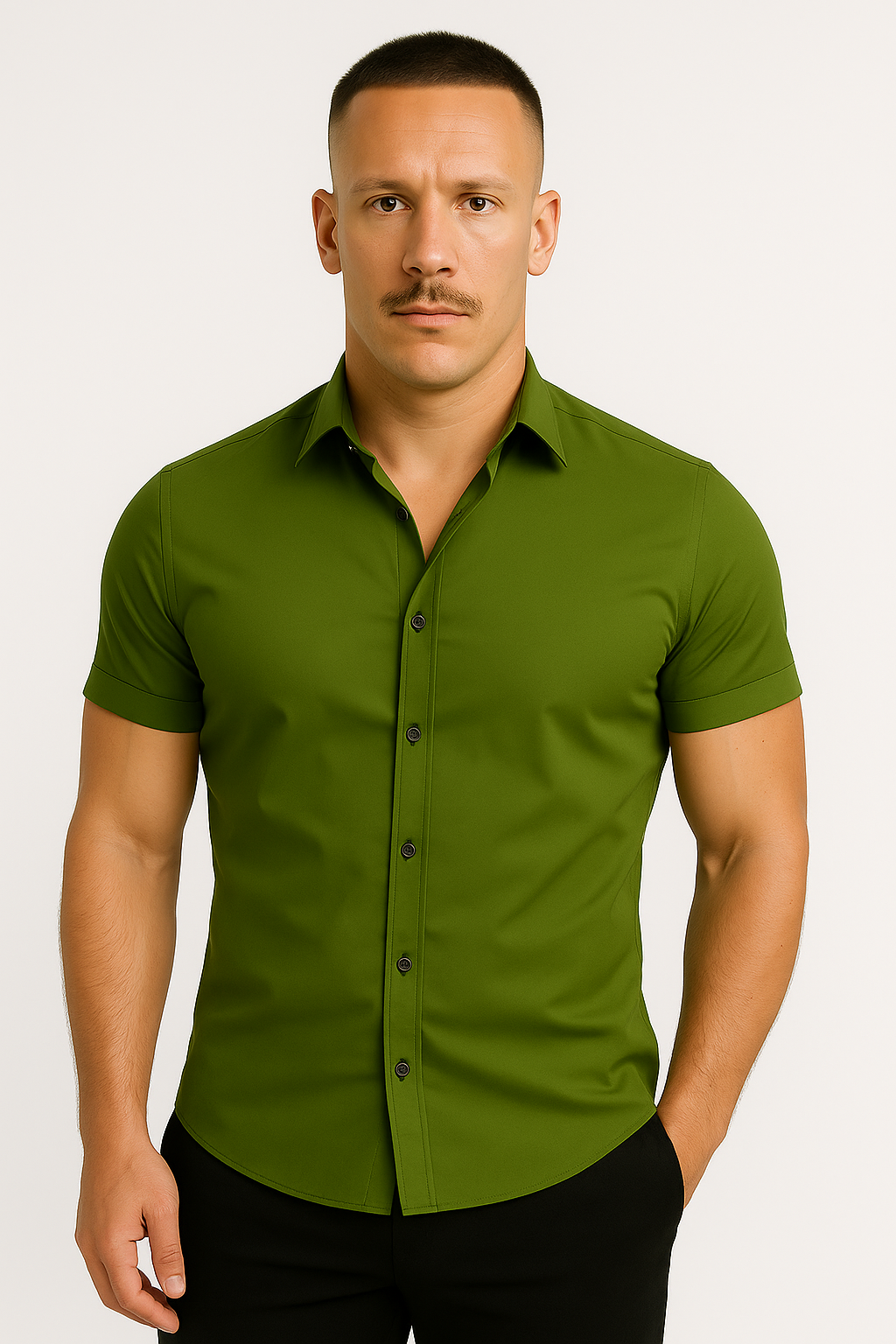 Solorfit | Men Athletic Flex Fit Shirt