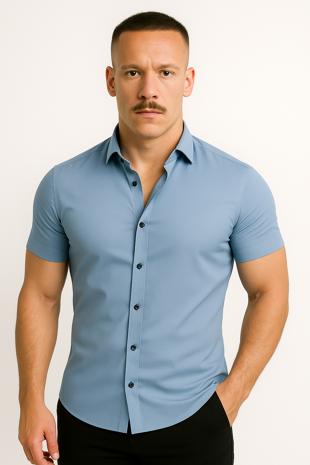 Solorfit | Men Athletic Flex Fit Shirt